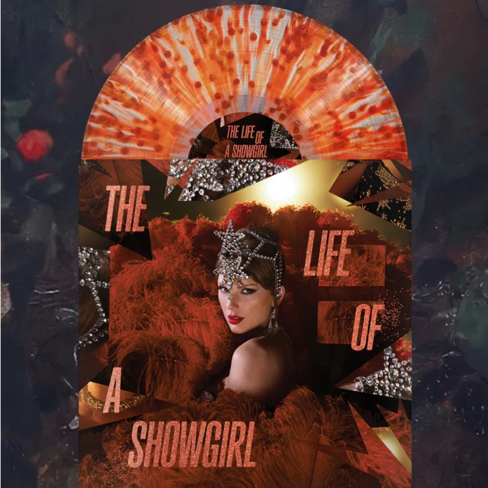 The Life of a Showgirl: The Tiny Bubbles in Champagne Red Lipstick & Lace Vinyl